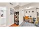 Small home office with built-in shelving and hardwood floor at 1037 Emory Parc Pl, Decatur, GA 30033