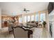 Spacious living room with fireplace and large windows at 558 Olympic Way, Acworth, GA 30102