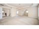 Large main bedroom with high ceilings and carpet at 558 Olympic Way, Acworth, GA 30102