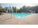 Resort-style pool with water slide and area at 558 Olympic Way, Acworth, GA 30102