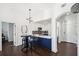 Bright kitchen features white cabinetry, stainless steel appliances, and a stylish breakfast bar at 2277 Peachtree Ne Rd # 405, Atlanta, GA 30309