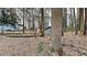 Large backyard with wooded area and storage shed at 368 Sumer Ln, Douglasville, GA 30134