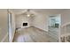 Light and airy living room with fireplace, hardwood floors, and kitchen view at 368 Sumer Ln, Douglasville, GA 30134