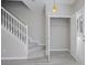 Entryway with coat closet and staircase leading upstairs at 1761 Stanwood Nw Dr, Kennesaw, GA 30152