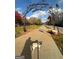 Woodall Rail Trail entrance with a dog walking at 1390 Stirling Nw Cir, Atlanta, GA 30318