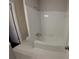 Clean bathroom with white bathtub and shower at 3123 Oak Dr, Marietta, GA 30066