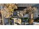 Aerial view of home and private pool in backyard at 3674 Kingsboro Ne Rd, Atlanta, GA 30319