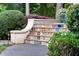 Ornate stairs with colorful, patterned tile at 1598 W Sussex Ne Rd, Atlanta, GA 30306