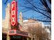 Fox Theatre marquee with upcoming event at 1598 W Sussex Ne Rd, Atlanta, GA 30306