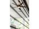 Modern ceiling fan with dark wood blades and light kit at 2335 Mason Dr # D27, Atlanta, GA 30316