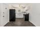 Efficient kitchen with white cabinets and new flooring at 1189 Rock Cut Rd, Forest Park, GA 30297