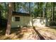 Two attached storage sheds offer ample storage space in the backyard at 2690 Old Hickory Nw Dr, Marietta, GA 30064