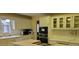 Bright kitchen with white cabinets and island at 1294 Dogwood Rd, Snellville, GA 30078