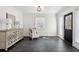 Light-filled entry featuring tile floors and a modern console table at 2192 Spink St, Atlanta, GA 30318