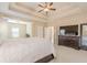 Main bedroom with sitting area and large TV at 1761 Hollingsworth Blvd, Atlanta, GA 30318