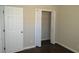 Bedroom with closet and wood floors at 2771 Ridge Park Dr, Tucker, GA 30084