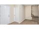 Unfinished basement with stairs and extra storage at 475 Shannon Way, Lawrenceville, GA 30044