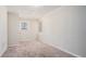 Simple bedroom with neutral walls and carpet at 475 Shannon Way, Lawrenceville, GA 30044