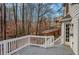Deck with wooded views and access to the backyard at 2530 Ashbourne Dr, Lawrenceville, GA 30043