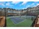 Several tennis courts with green surface and fencing at 2530 Ashbourne Dr, Lawrenceville, GA 30043