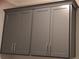 Stylish grey cabinetry with modern hardware at 4525 Aiden Way, Cumming, GA 30041
