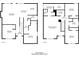 Two-story home floor plan, 2035 sq ft, includes 4 bedrooms and 3 bathrooms at 7110 Ravenwood Ln, Lithonia, GA 30038