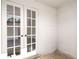 Private patio with French doors and exterior access at 175 Rue Fontaine, Lithonia, GA 30038
