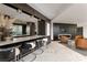Modern bar area with cowhide barstools at 400 W Peachtree Nw St # 2313, Atlanta, GA 30308