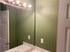 This bathroom features a large mirror and vanity at 1886 Clay Sw Dr, Marietta, GA 30064