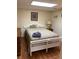 Basement bedroom with a double bed and nightstand at 1886 Clay Sw Dr, Marietta, GA 30064