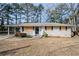 Brick ranch house with mature trees, needing repairs at 1967 Glen Echo Dr, Decatur, GA 30032