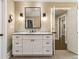 Bathroom with a white vanity and marble countertop at 571 Glen Eagles Se Cir, Marietta, GA 30067