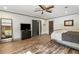 Bedroom with large mirror and dark dresser at 571 Glen Eagles Se Cir, Marietta, GA 30067