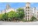 Modern apartment building with landscaped grounds at 390 17Th Street # 2002, Atlanta, GA 30363