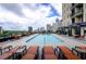 Stunning rooftop pool with city views at 565 Peachtree Ne St # 1303, Atlanta, GA 30308