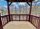 Private balcony overlooking trees and other buildings at 713 Cypress Pointe St, Alpharetta, GA 30022