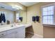 Bathroom with double vanity and updated fixtures at 1653 Perserverence Hill Nw Cir # 10, Kennesaw, GA 30152