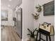 Bright hallway with access to bathroom and living spaces at 566 Abbott Se Ct, Atlanta, GA 30354