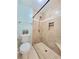 Clean bathroom with a large shower and neutral tile at 6980 Roswell Rd # E1, Sandy Springs, GA 30328