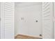 Convenient laundry room with built-in shelving at 435 Berkshire Dr, Covington, GA 30016