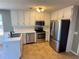 Modern kitchen with stainless steel appliances at 1563 Nicole Ridge Ct, Loganville, GA 30052