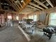 Under construction home's interior framing with exposed beams and wiring at 1739 Carter Cir, Atlanta, GA 30344