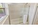 Clean bathroom featuring a shower/tub combo at 4060 Haverhill Ne Dr # F, Atlanta, GA 30342