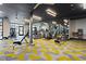 Well-equipped fitness center with various cardio and weight machines at 775 Juniper Ne St # 413, Atlanta, GA 30308