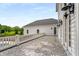 Spacious balcony with stone flooring and views of the backyard at 833 Hines Rd, Moreland, GA 30259