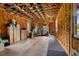 Unfinished basement with ample storage space and room for expansion at 833 Hines Rd, Moreland, GA 30259