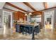 Spacious kitchen with large island and high-end appliances at 833 Hines Rd, Moreland, GA 30259