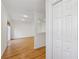 Hardwood floor living room with access to patio at 1634 Ponce De Leon Ne Ave # 514, Atlanta, GA 30307