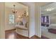 Charming hallway with built-in window seat and views of bedroom at 106 Peachtree Battle Nw Ave, Atlanta, GA 30305