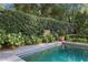 Inviting pool with stone coping and lush landscaping at 106 Peachtree Battle Nw Ave, Atlanta, GA 30305